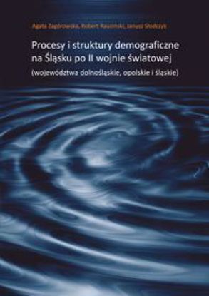 Obrazek Procesy i struktury demograficzne na Śląsku po II wojnie światowej (województwa dolnośląskie, opolskie i śląskie) (STUDIA I MONOGRAFIE NR 597)