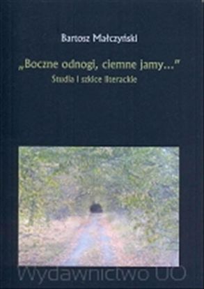 Obrazek "Boczne odnogi, ciemne jamy..." Studia i szkice literackie